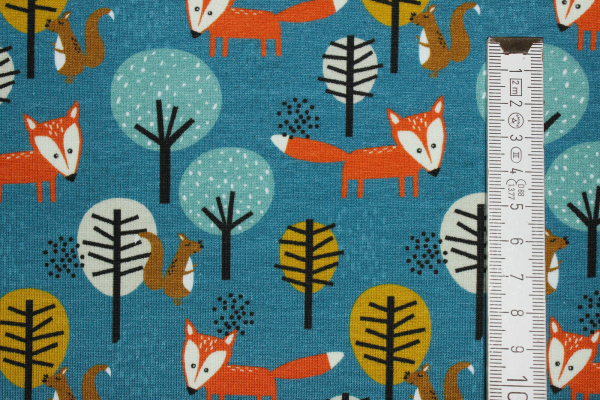 leichter Sommersweat Füchse (10 cm)