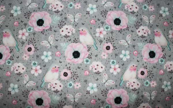 Jersey Rotkehlchen grau leichte Jeansoptik (10 cm)