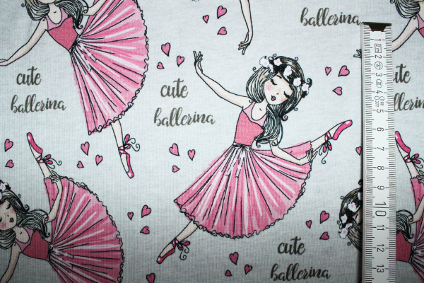 Jersey Ballerina hellgrau (10 cm)