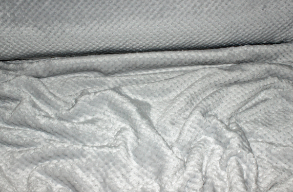 Wellnessfleece Chester silbergrau (10 cm)