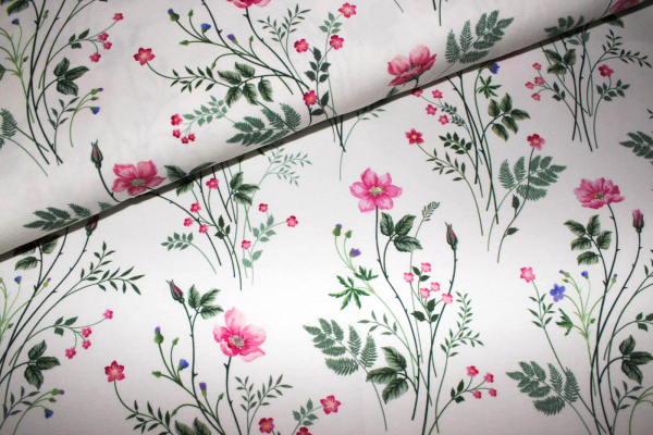 Jersey Wildrosen weiß (10 cm)