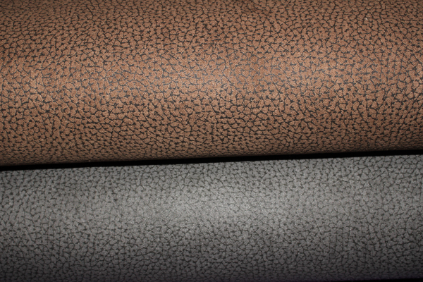 Taschenstoff Lederoptik hellgrau (10 cm)