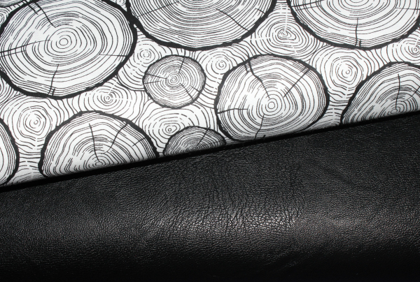 Designerbaumwollstoff Wood Grain (10 cm)