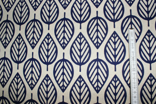 japanische Baumwoll/Leinenmischung Canvas Blätter (10 cm)