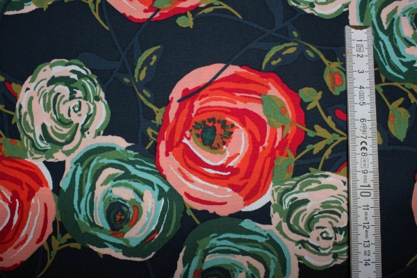 Designerbaumwollstoff Paradis Woodlands (10 cm)