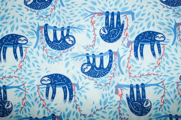 Designerbaumwollstoff Selva (10 cm)