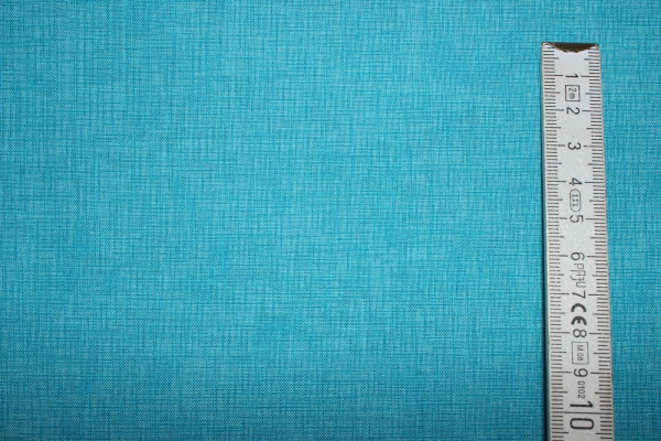 Designerbaumwolle Quilters Linen helltürkis/türkis (10 cm)