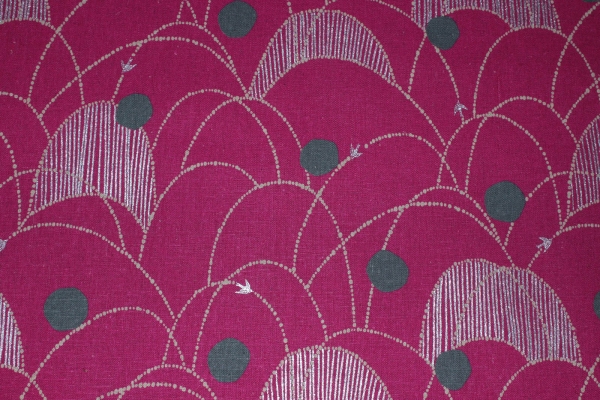 Baumwoll/Leinengemisch Kokka Echino Spring (10 cm)