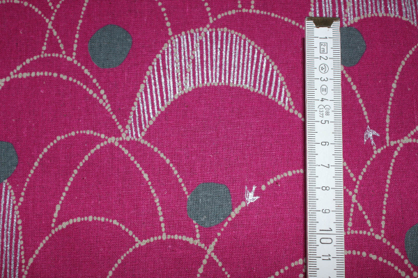 Baumwoll/Leinengemisch Kokka Echino Spring (10 cm)