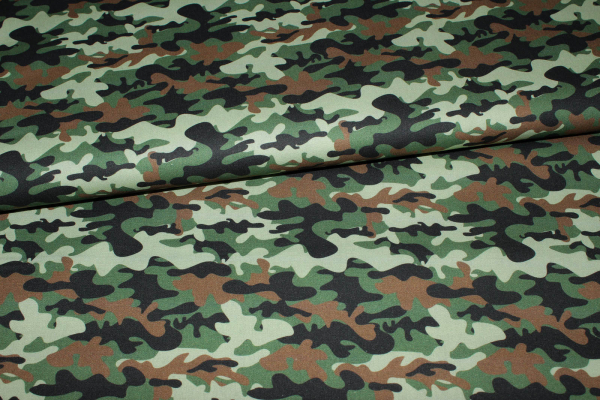 Baumwollstoff Camouflage (10 cm)