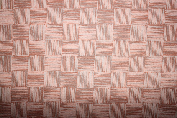 Taschenstoff Canvas Along the Fields Haystack Summer Peach (10 cm)