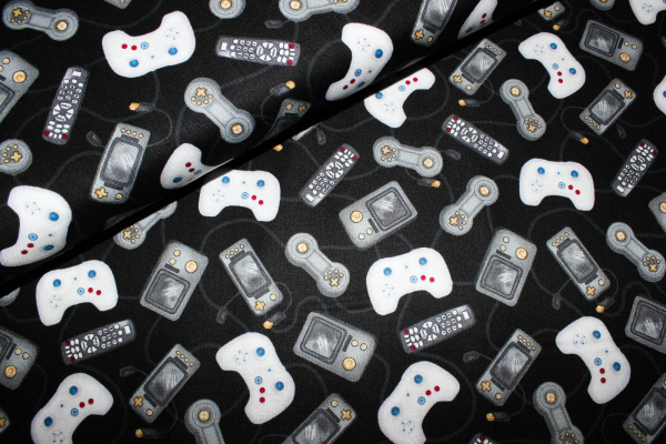 Designer-Baumwollstoff Man Cave Spiekonsole (10 cm)