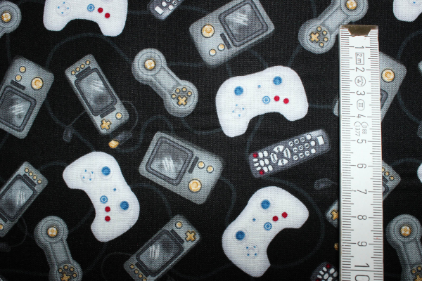 Designer-Baumwollstoff Man Cave Spiekonsole (10 cm)