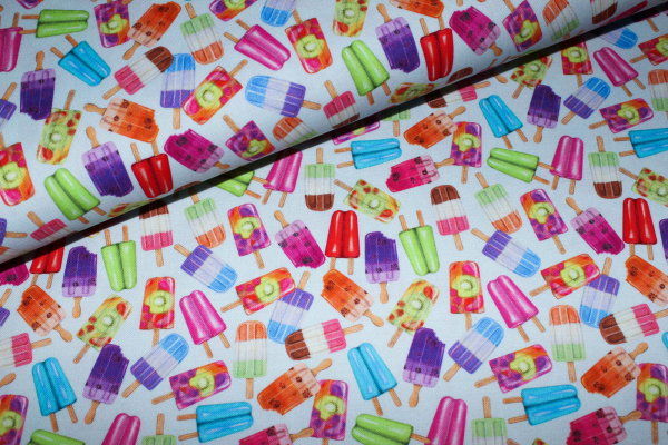 Designerbaumwollstoff Stieleisliebe  (10 cm)