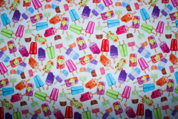 Designerbaumwollstoff Stieleisliebe  (10 cm)