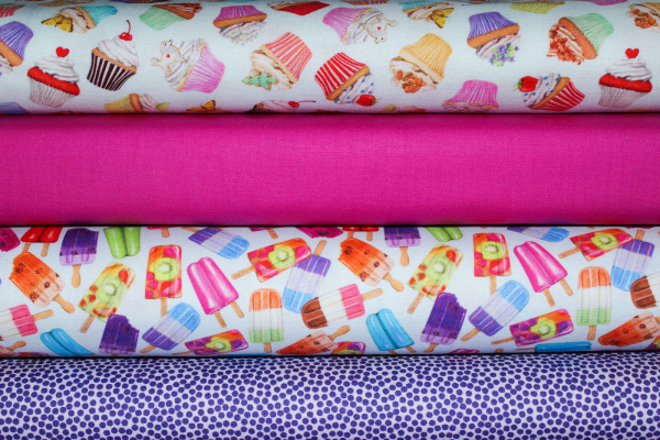 Designerbaumwolle Muffinliebe  (10 cm)