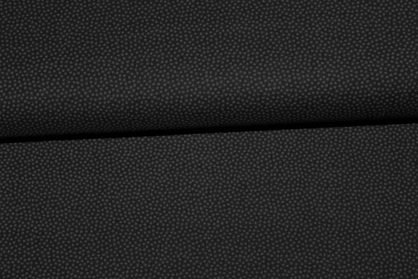 Baumwolle unregelmäßige Pünktchen schwarz (10 cm)