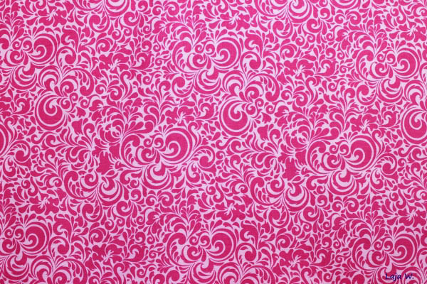 Stoff Swirly rosa (10 cm)
