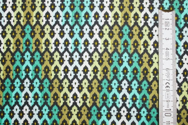 Designerbaumwolle The Wanderer mint (10 cm)