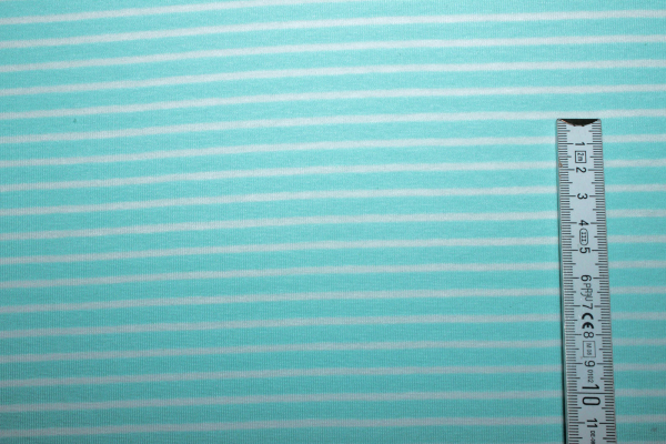 Jersey  Campan pastellmint/weiß (10 cm)