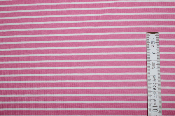 Jersey  Campan erika/weiß (10 cm)