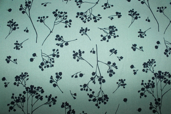 Viskose-Twill Stalks sage green (10 cm)