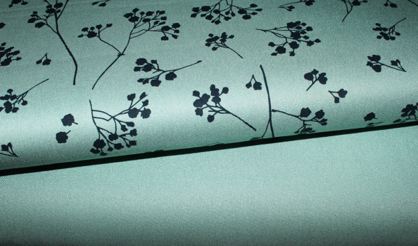 Viskose-Twill Stalks sage green (10 cm)