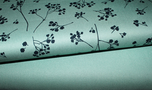 Viskose-Twill Solid sage green (10 cm)