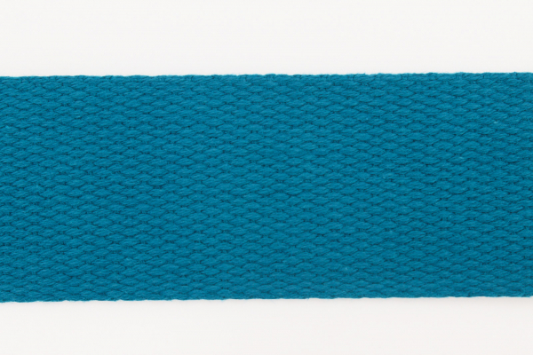 Gurtband Baumwolle 40mm petrol (1 m)