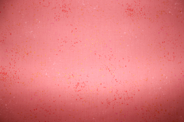 Designer- Baumwollstoff Ruby Star Society Speckled sorbet metallic (10 cm)