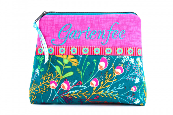 Kosmetiktäschchen, Schminktasche Gartenfee