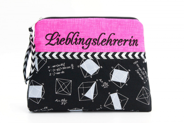 Kosmetiktäschchen, Schminktasche Lieblingslehrerin