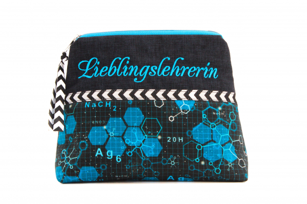 Kosmetiktäschchen, Schminktasche Lieblingslehrerin