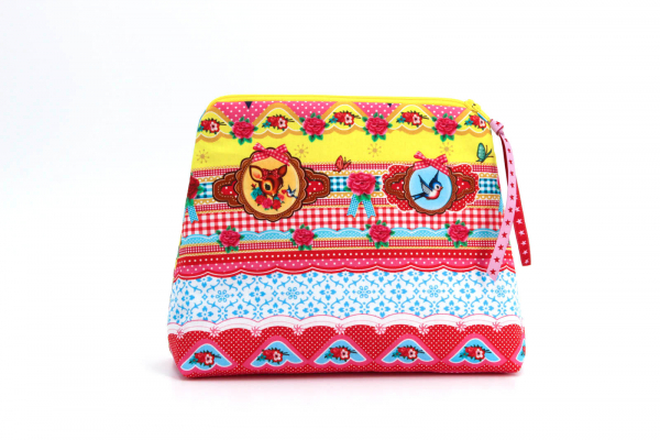 Kosmetiktäschchen, Schminktasche Mädchenkram