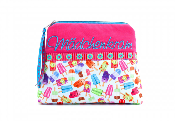 Kosmetiktäschchen, Schminktasche Mädchenkram