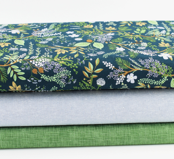 Designerbaumwollstoff English Rose (10 cm)