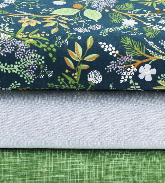 Designerbaumwollstoff English Rose (10 cm)