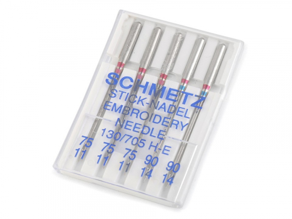 Schmetz Stick-Nadeln Embroidery 130/705 H-E