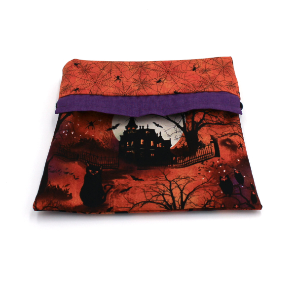 Projektbeutel / Handarbeitsbeutel mit Kordel Frightful night Scenic