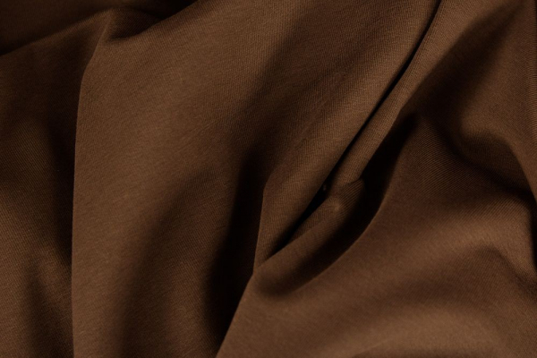 Sommersweat angerauht braun (10 cm)