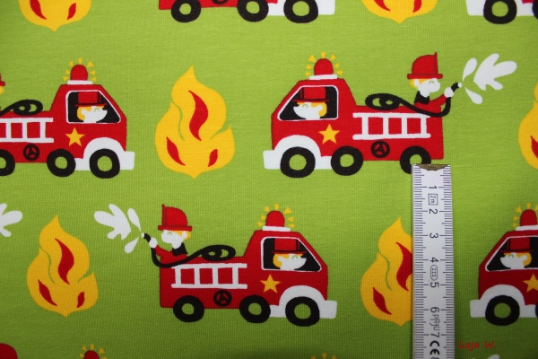 Jersey Feuerwehr grün (10 cm)