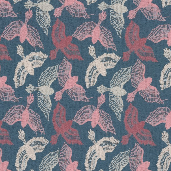 Interlock Jersey Paradiesvögel (10 cm)