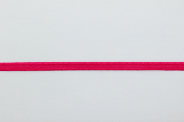 Paspelband elastisch pink (1 m)
