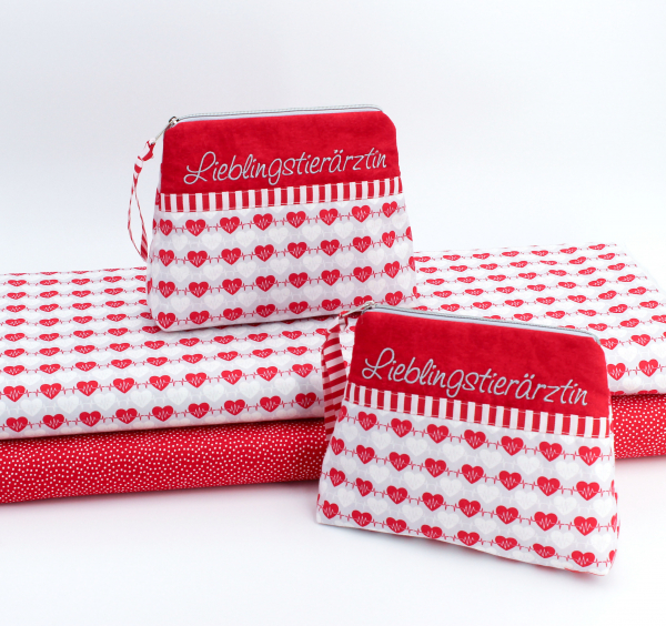 Kosmetiktäschchen, Schminktasche Lieblingstierärztin