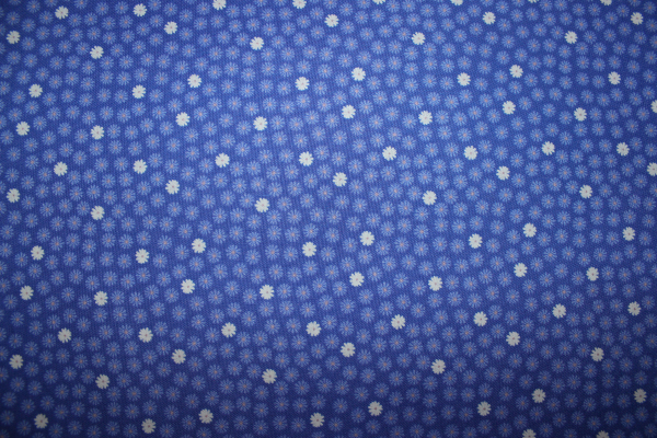 Designerbaumwollstoff Glow Flowers (10 cm)