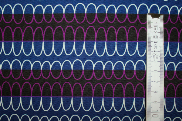 Designerbaumwollstoff Boundless Binding brombeere (10 cm)