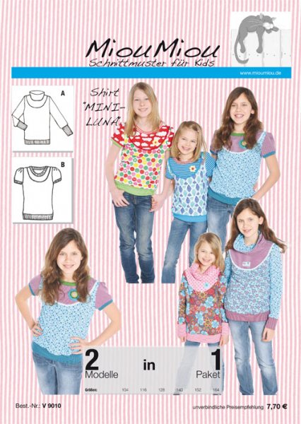 Schnittmuster Mini- Luna V 9010
