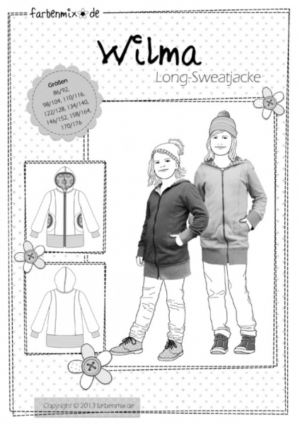 Schnittmuster Wilma