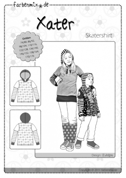 Schnittmuster Xater