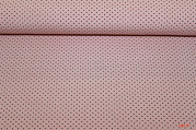 Jersey Punkte Mini lachsrosa (10 cm)